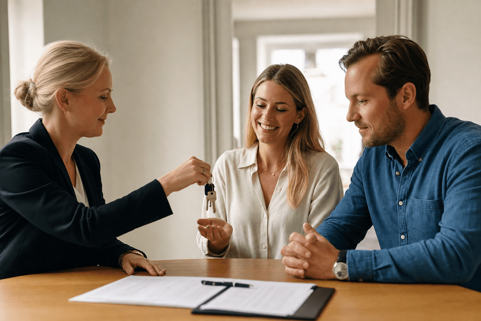 Vad händer på tillträdesdagen? Likvidavräkning, nycklar och pengar steg för steg